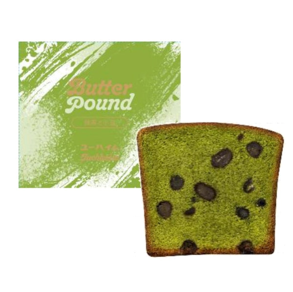 【期間・数量限定】「純正バターパウンドケーキ(抹茶と小豆のケーキ)4個入り」販売のお知らせ
